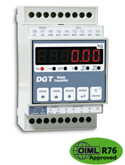 DGT1單通道多功能重量變送器,意大利DINI ARGEO稱重顯示器